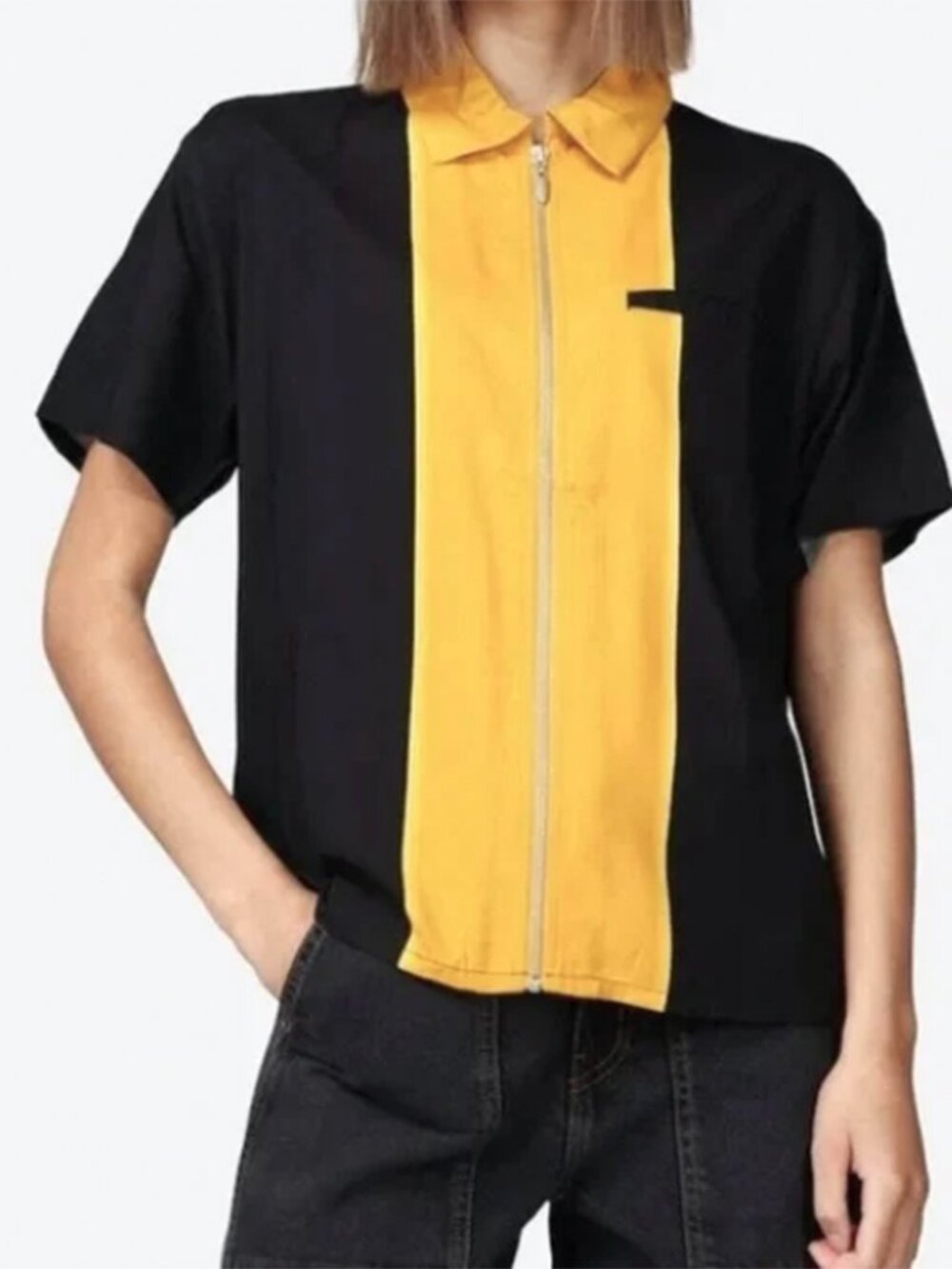 Vans x Knost x Curren Zip Front Bowling Shirt